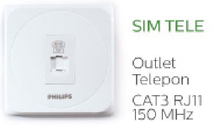 Simply Telephone outlet Philips